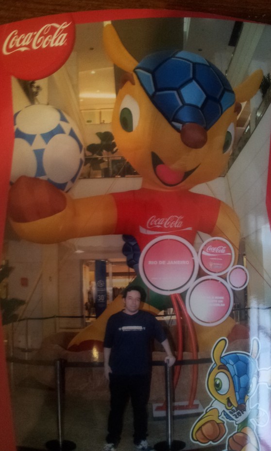 Eu (Foto: Evento Mascote Copa) Eu (Foto: Evento Mascote Copa)