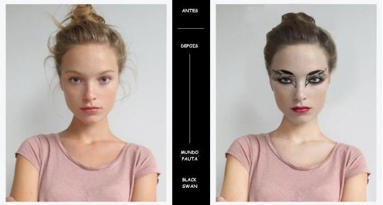 Black Swan com Gimp (Foto: Rafael Junqueira/Mundo Pauta)