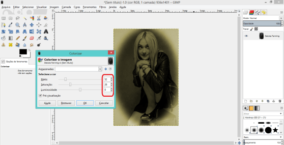 Old Photo usando Gimp (Imagem: Mundo Pauta)