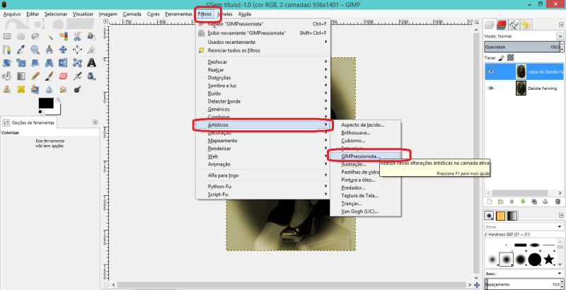 Old Photo usando Gimp (Imagem: Mundo Pauta)