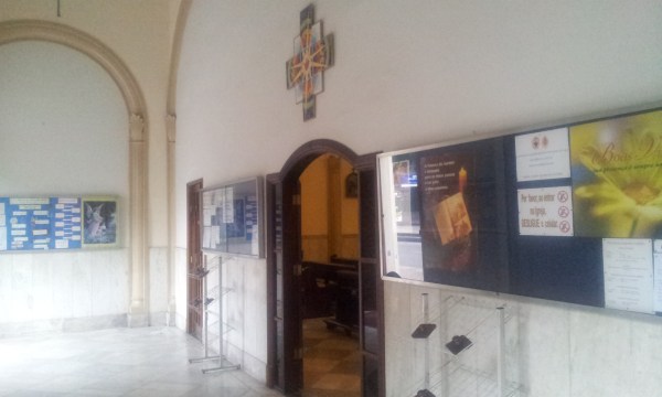 Átrio principal da Igreja Matriz Sagrado Corações - Tijuca (Foto: Rafael Junqueira / Mundo Pauta)