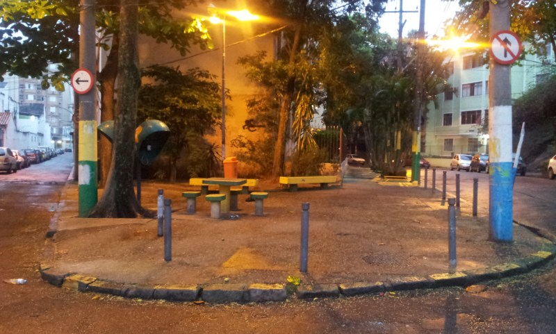 Praça Hilda - Tijuca (Foto: Rafael Junqueira/Mundo Pauta)