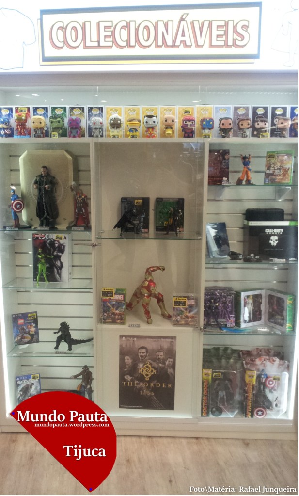 Colecionáveis (Foto\Matéria: Rafael Junqueira \ Mundo Pauta)