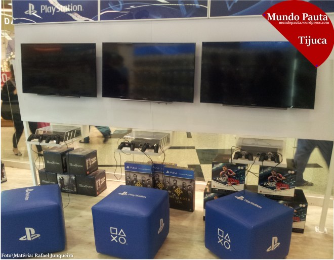 Estações de Playstation (Foto\Matéria: Rafael Junqueira \ Mundo Pauta)